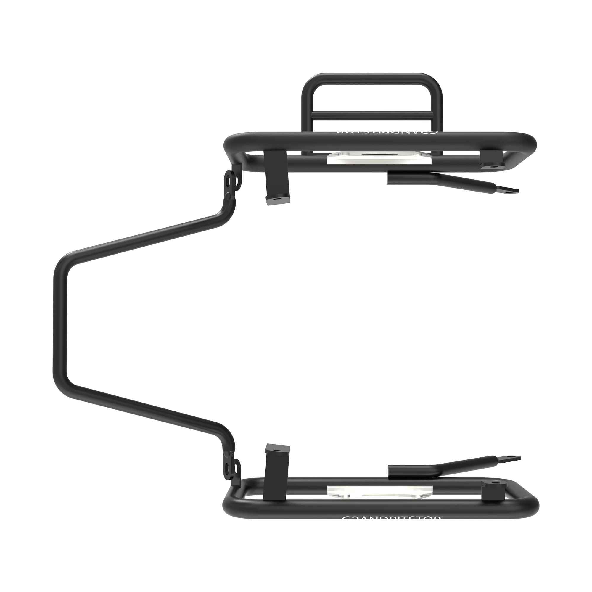 Saddle Stay for Royal Enfield Himalayan 450 - Black-Silver - Image 7