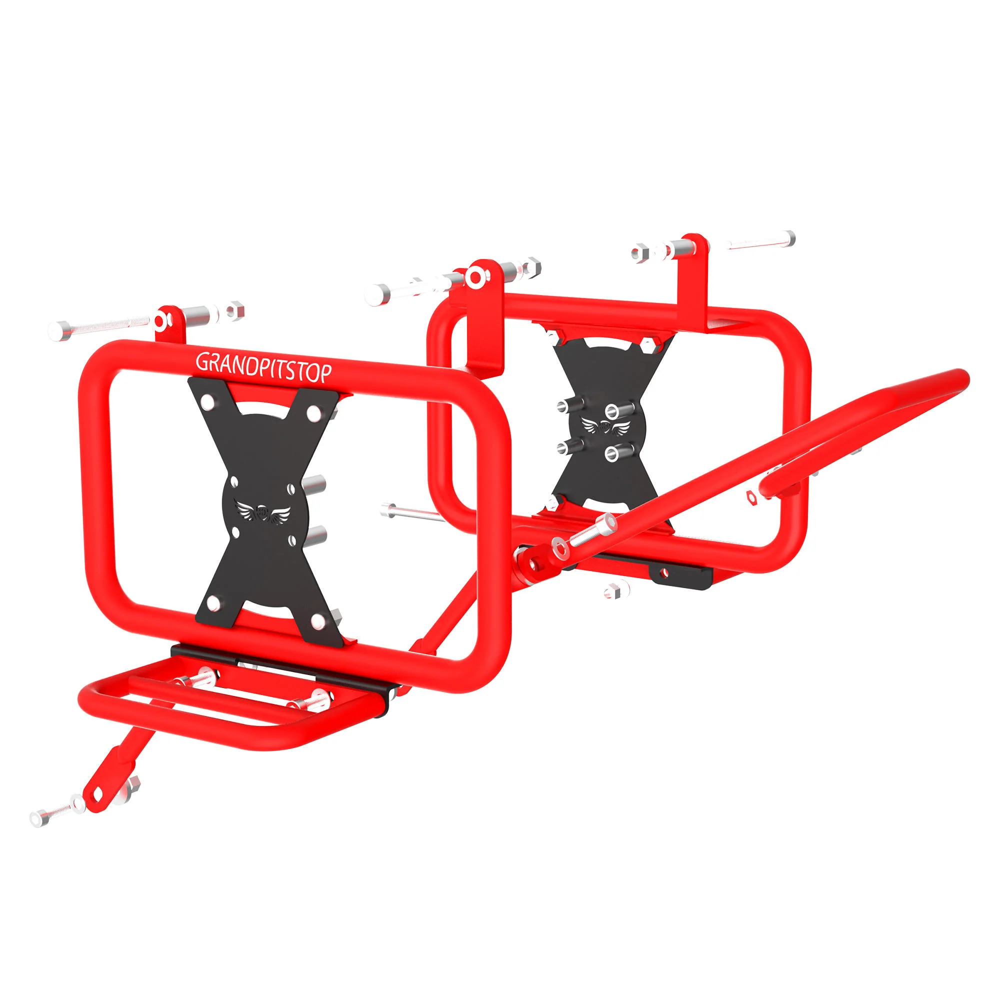 Saddle Stay for Royal Enfield Himalayan 450 - Red-Black - Image 3