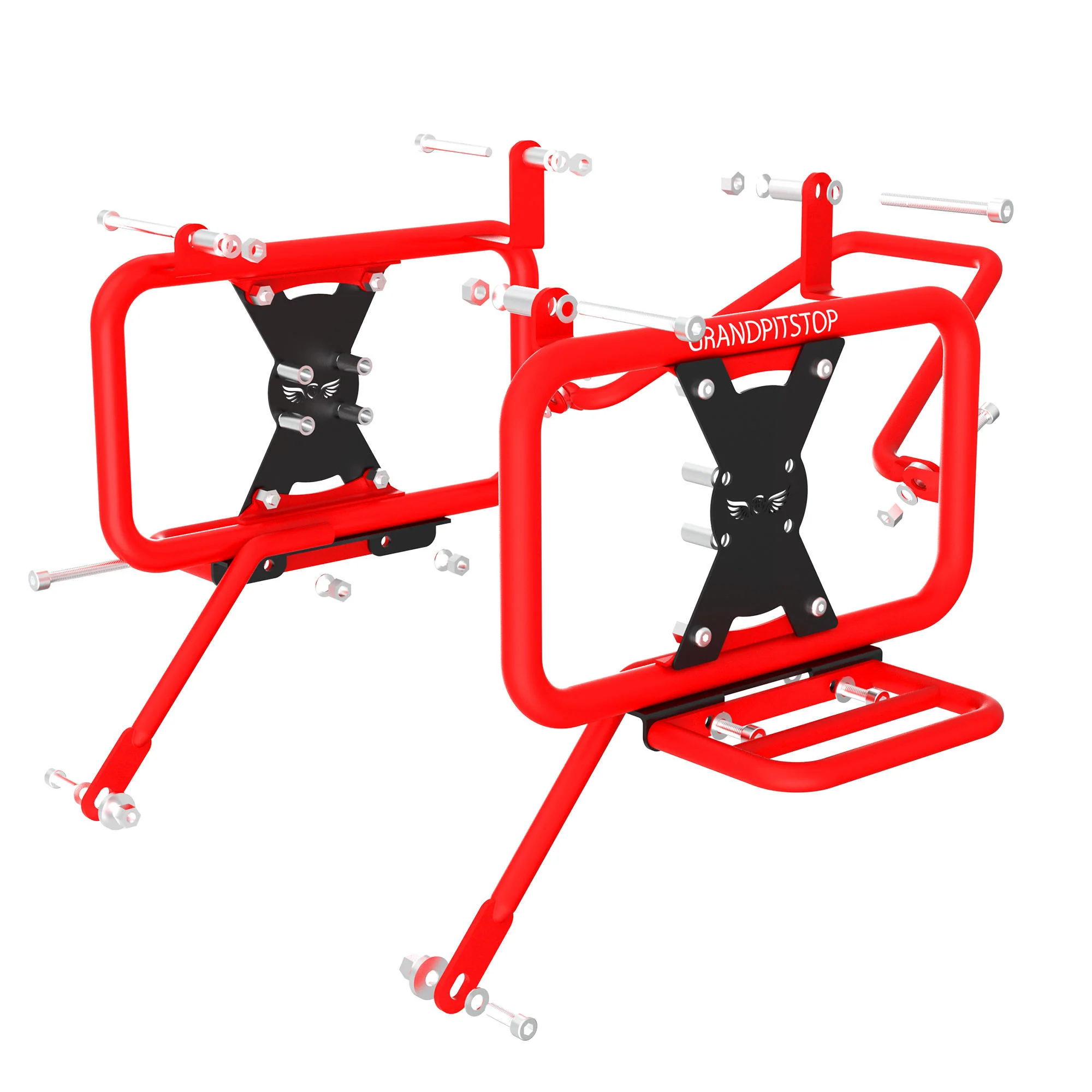 Saddle Stay for Royal Enfield Himalayan 450 - Red-Black - Image 6