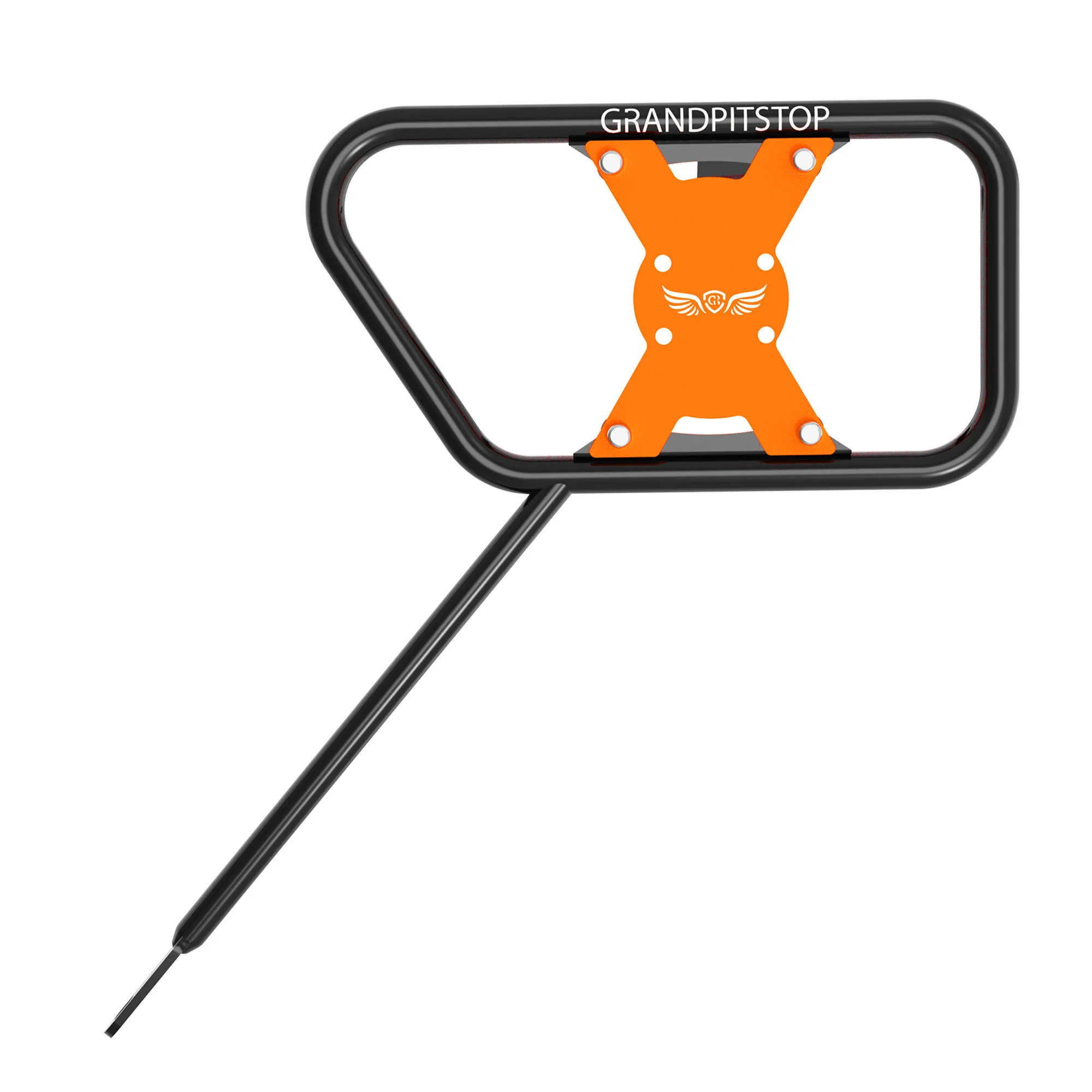 Saddle Stay (Pair) for KTM 250 Adventure - Black & Orange - Image 5
