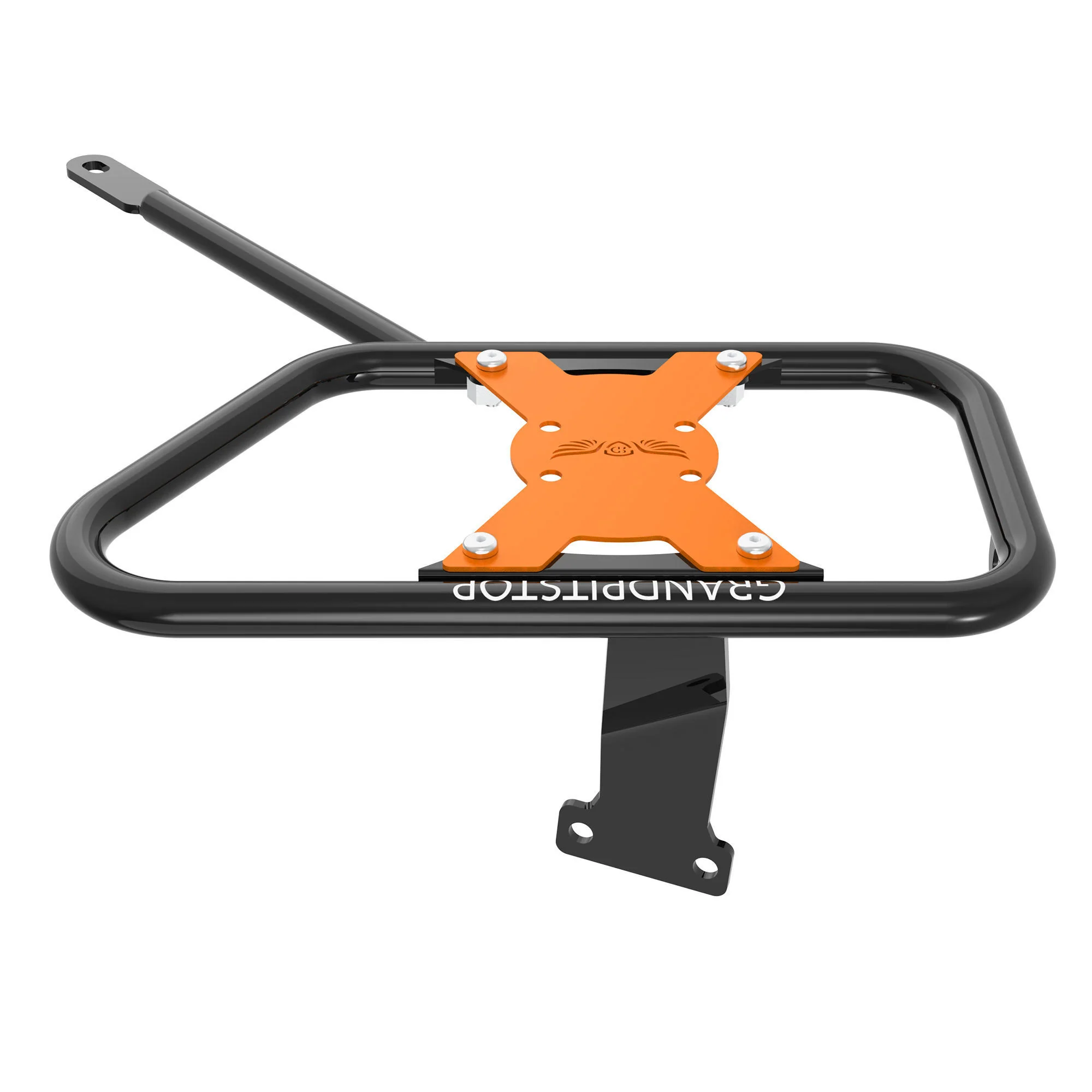 Saddle Stay (Pair) for KTM 390 Adventure - Black & Orange - Image 5