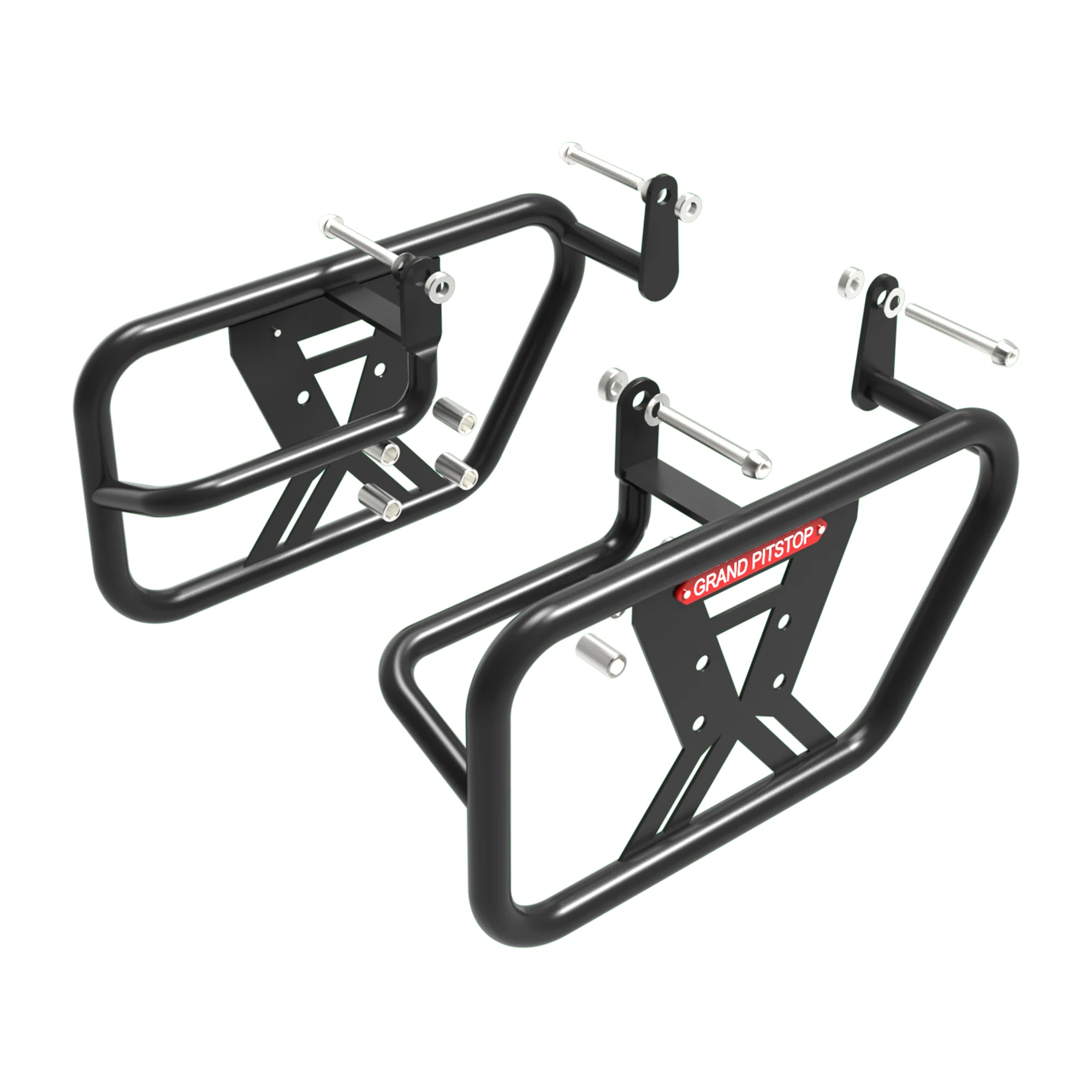 Saddle Stay (Pair) for Royal Enfield Shotgun - Black - Image 3