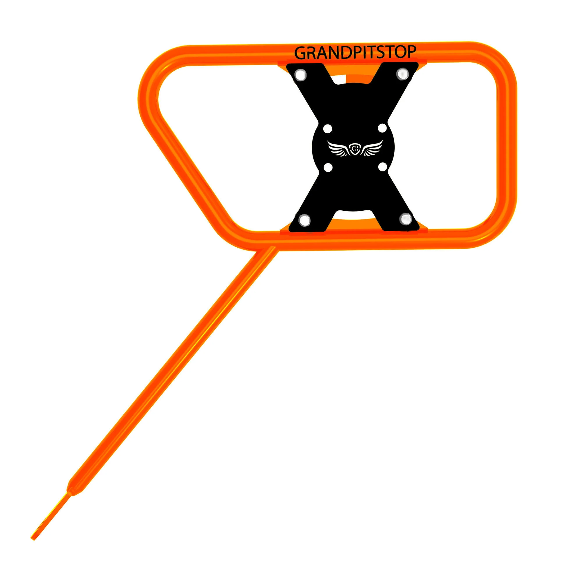 Saddle Stay (Pair) for KTM 250 Adventure - Orange & Black - Image 5