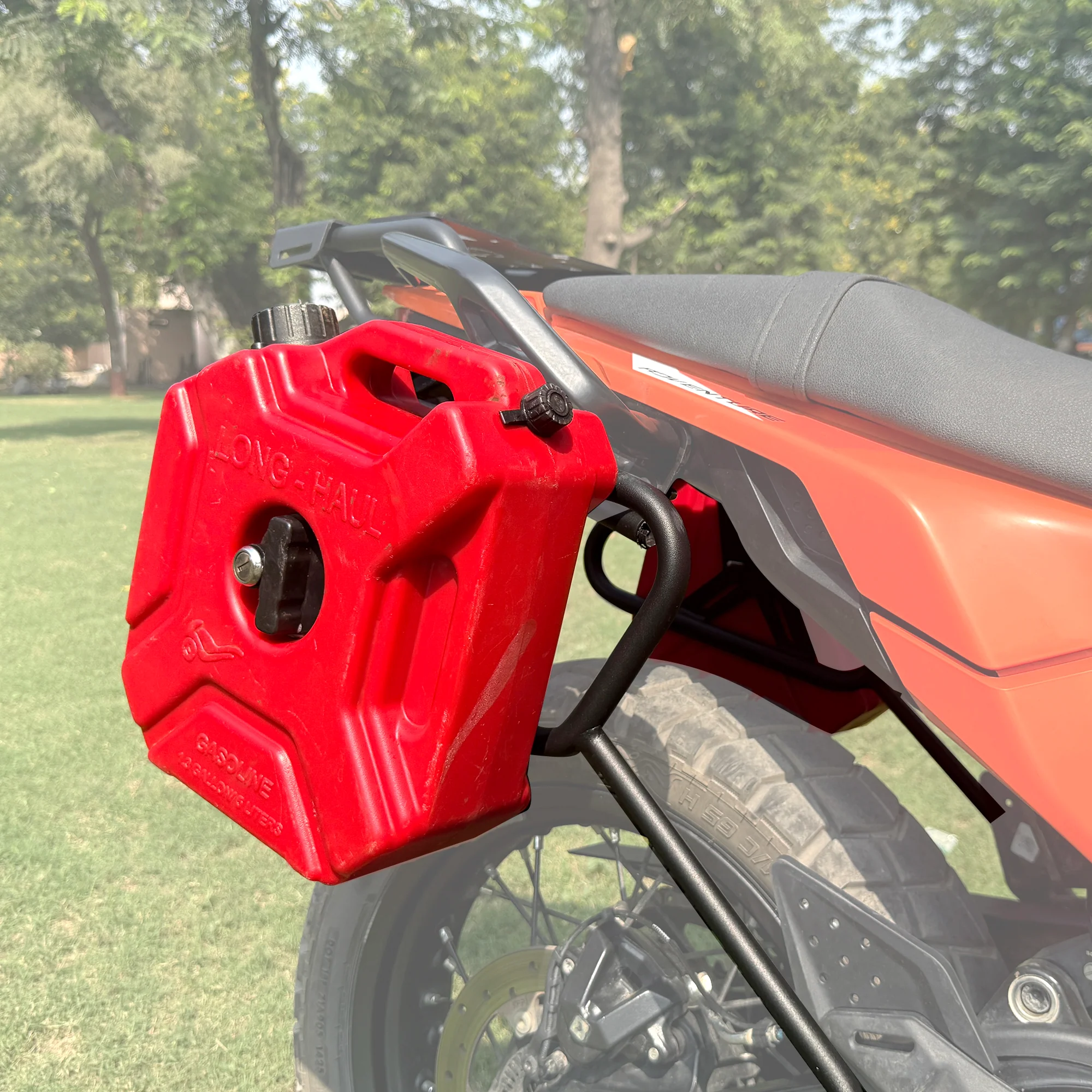 Saddle Stay With Jerry Can Mount for KTM 390/250 ADVENTURE/X (2025) - Image 4