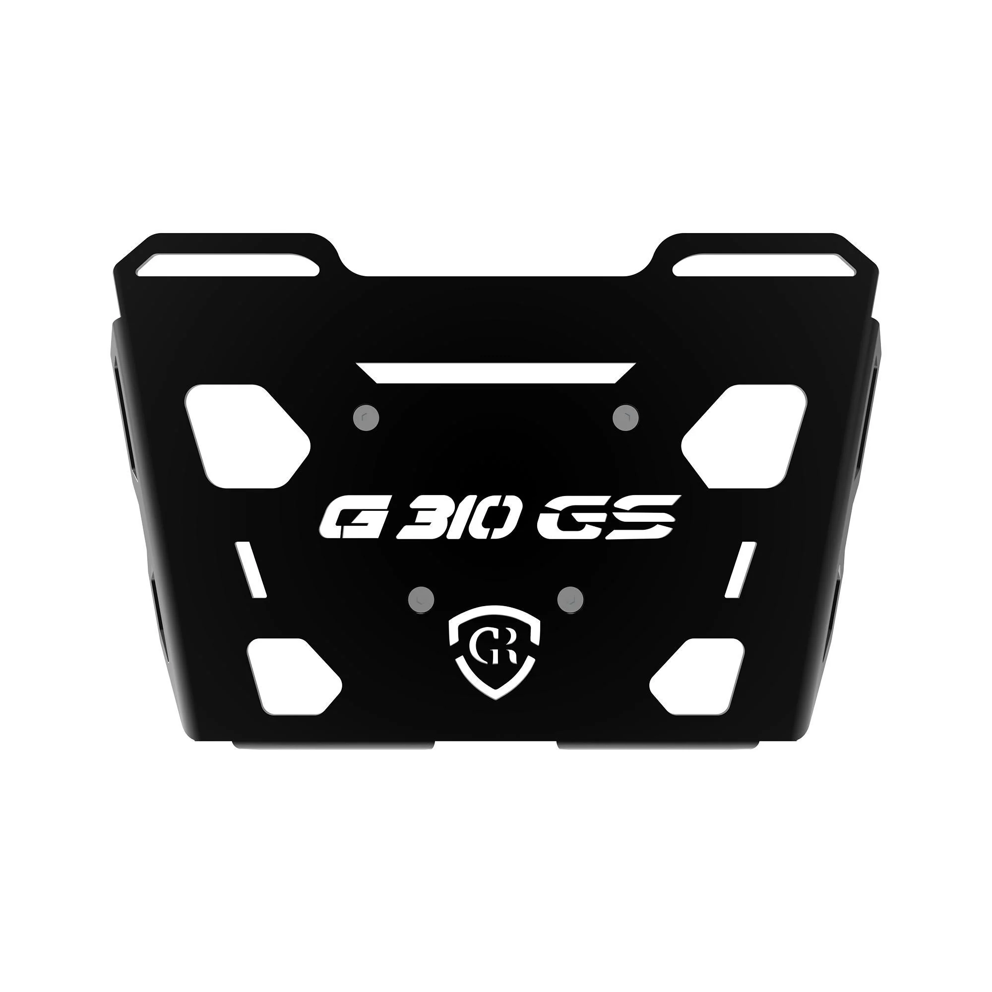 Top Rack Plate for BMW G 310 GS - Black - Image 3