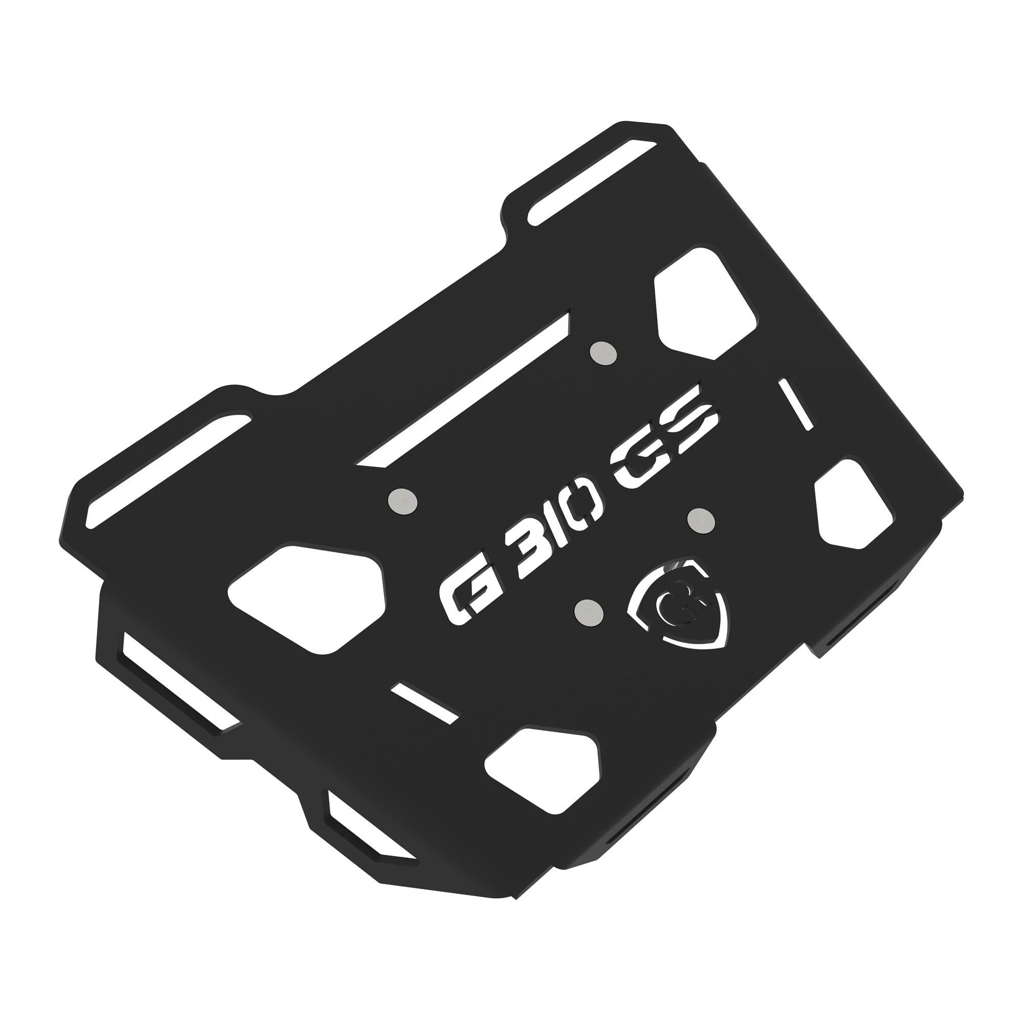 Top Rack Plate for BMW G 310 GS - Black - Image 5