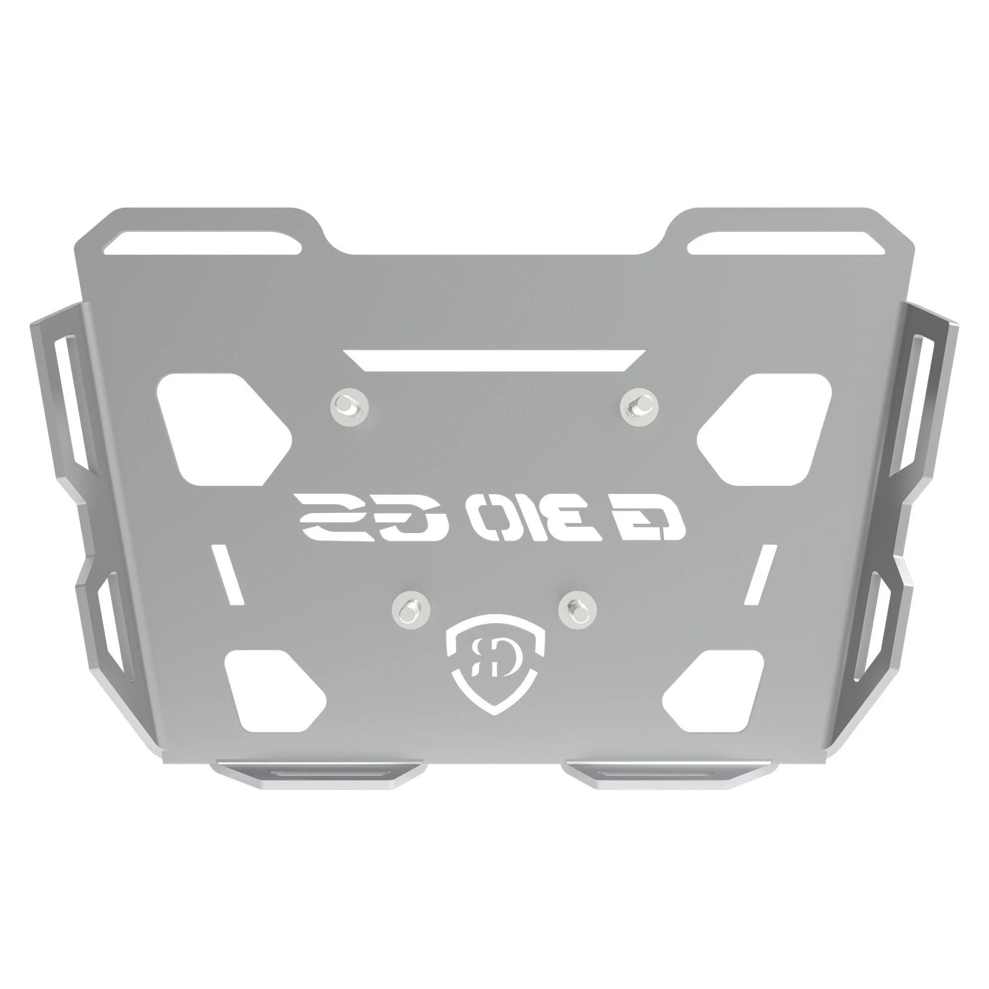 Top Rack Plate for BMW G 310 GS - Silver - Image 6