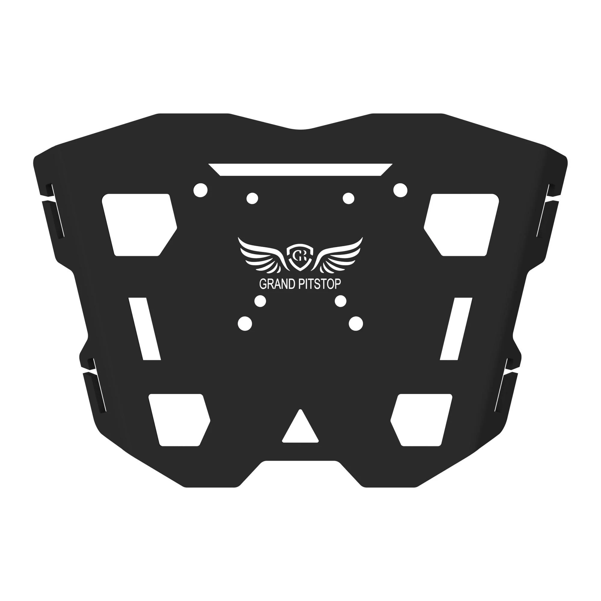 Top Rack Plate for Hero Xpulse 200/400 - Black - Image 3