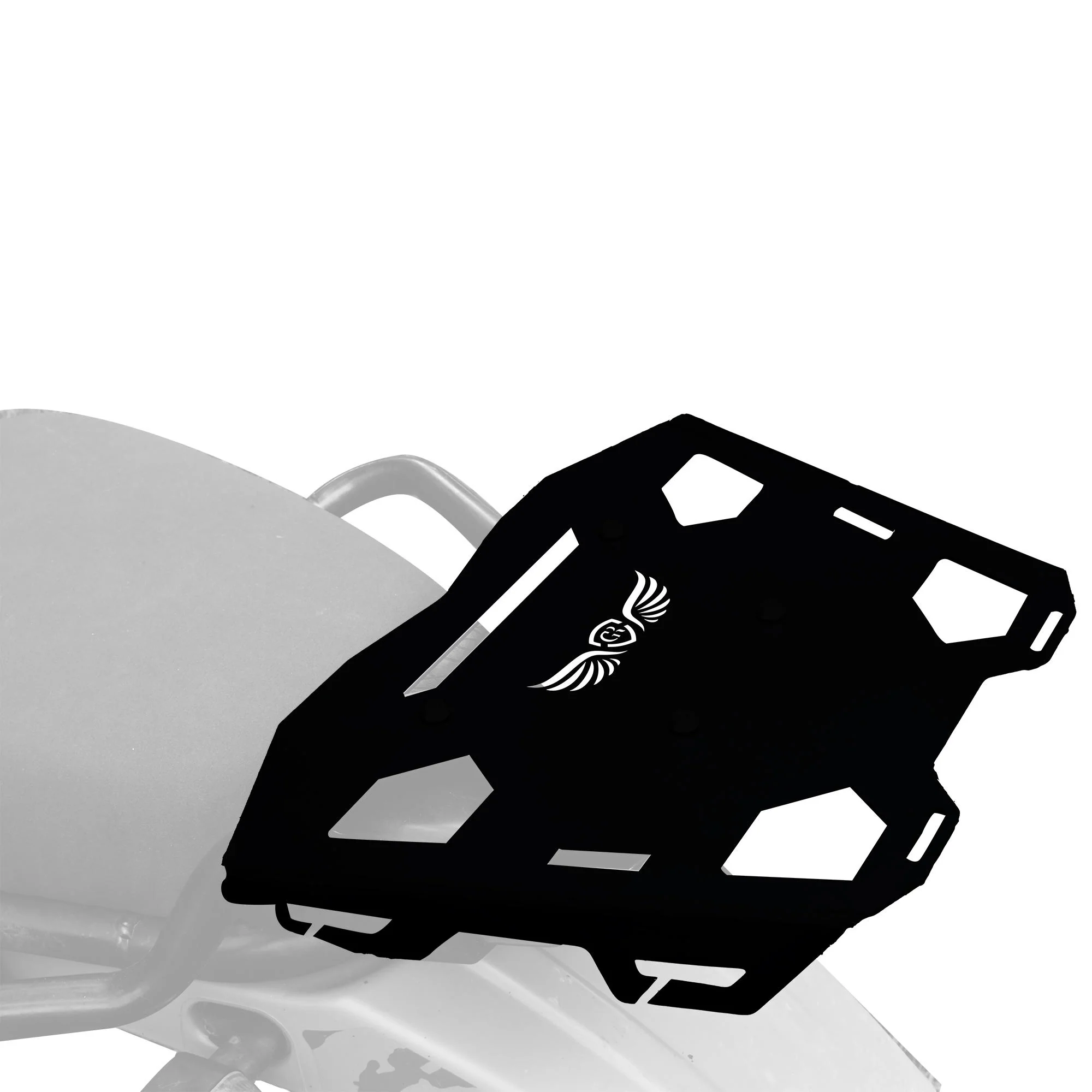 Top Rack Plate for Royal Enfield Himalayan BS6 Model (2021) - Black - Image 3
