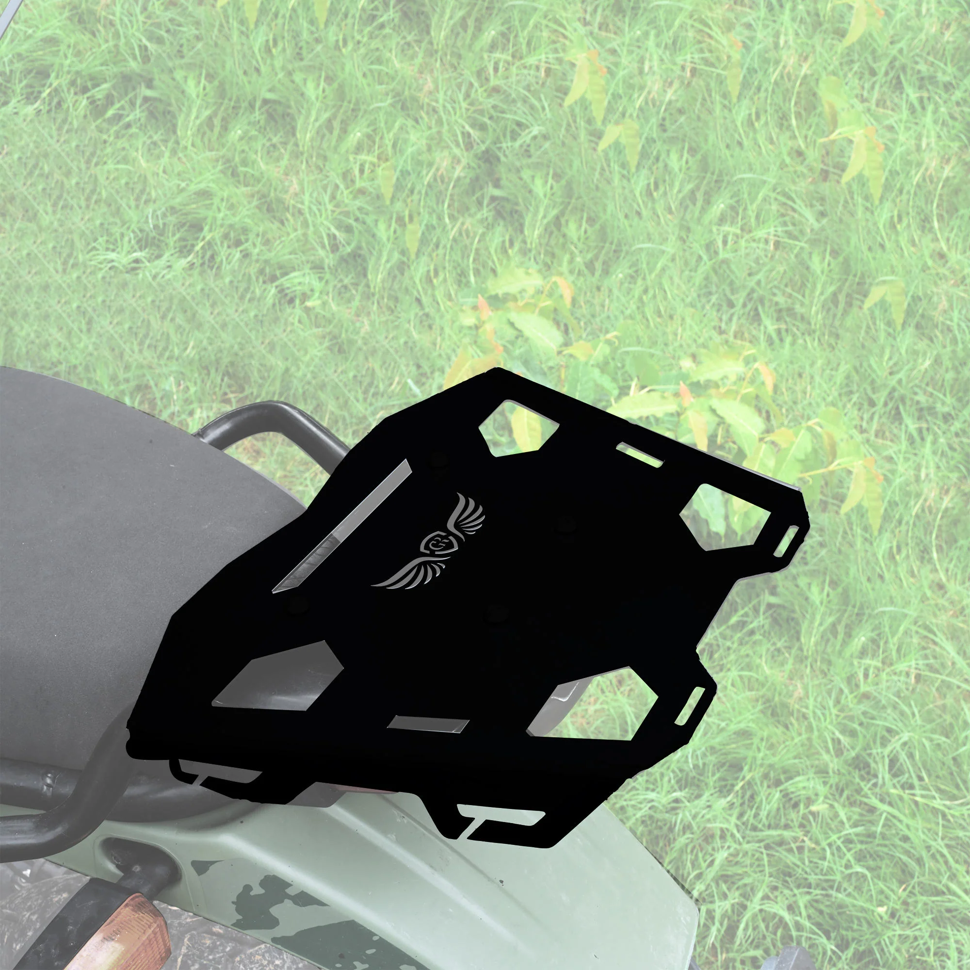 Top Rack Plate for Royal Enfield Himalayan BS6 Model (2021) - Black - Image 4