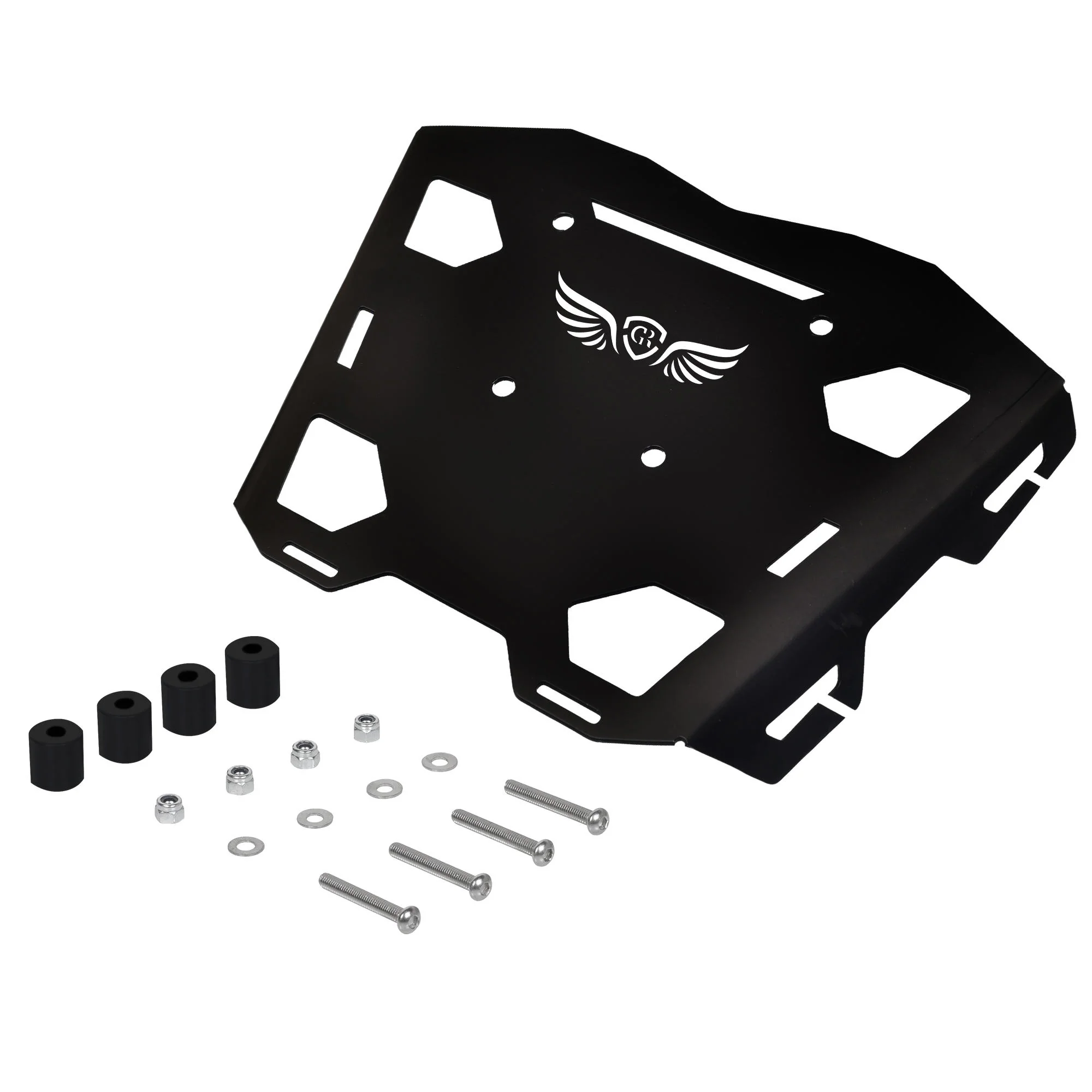 Top Rack Plate for Royal Enfield Himalayan BS6 Model (2021) - Black - Image 8