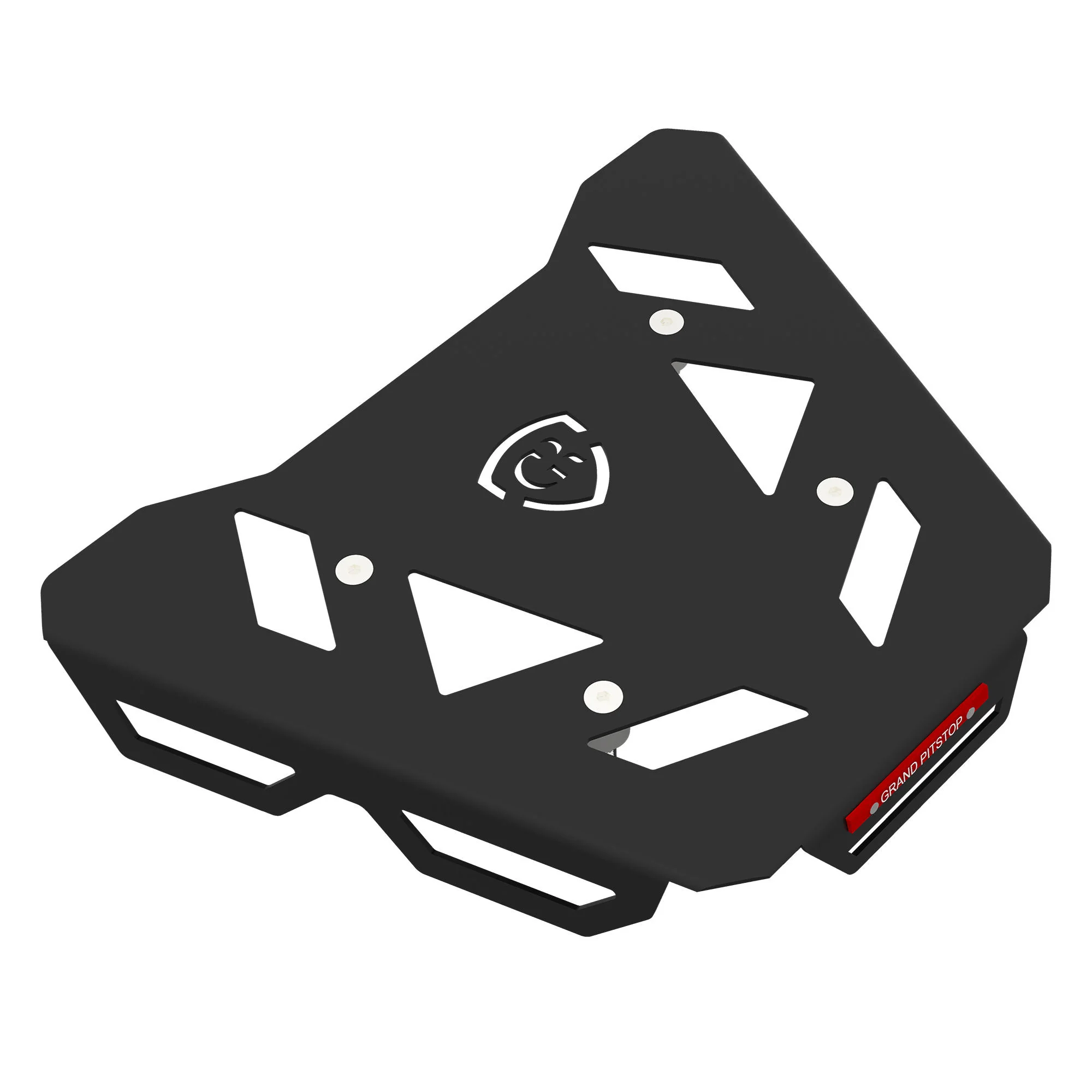 Top Rack Plate for Suzuki V-Strom - Black - Image 5