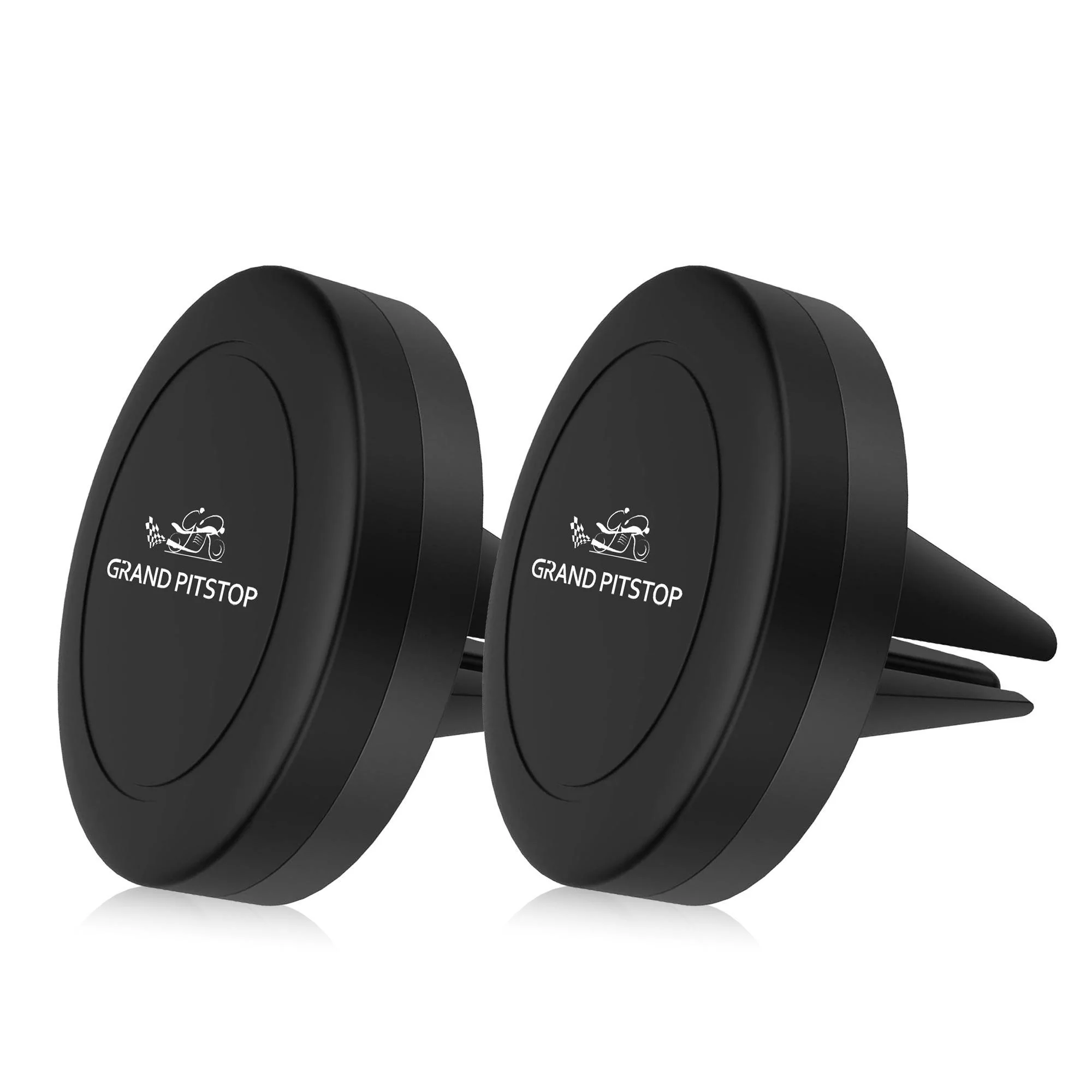 Universal Magnetic Air Vent Mount Car Mobile Holder - Black - Image 4